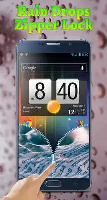 Play Rain Drops Lock Play Rain Drops Lock