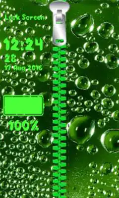 Play Rain Drops Zipper Lock Screen Play Rain Drops Zipper Lock Screen