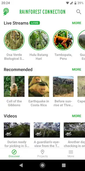 Play Rainforest Connection® Player  and enjoy Rainforest Connection® Player with UptoPlay