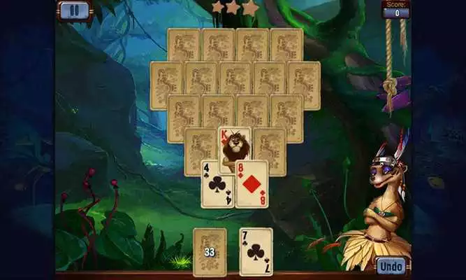 Play Rainforest Solitaire Free