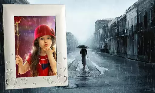 Play Rain Frames Photo Editor as an online game Rain Frames Photo Editor with UptoPlay