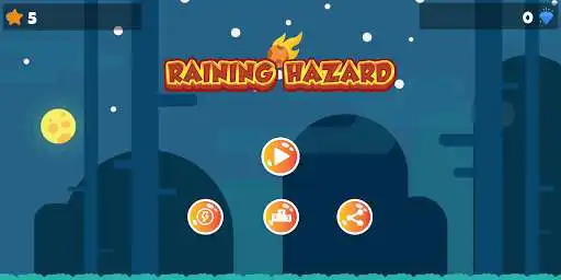 Play Raining Hazard as an online game Raining Hazard with UptoPlay