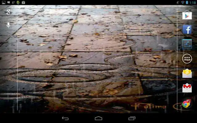 Play Rain Live Wallpaper in HD