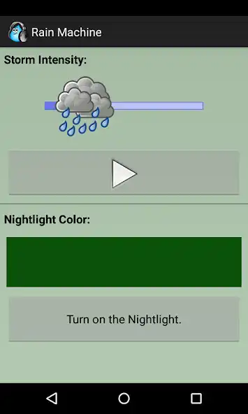 Play Rain Machine  Night Light  and enjoy Rain Machine  Night Light with UptoPlay