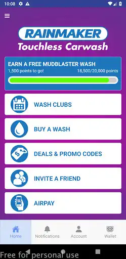 Play Rainmaker Touchless Carwash as an online game Rainmaker Touchless Carwash with UptoPlay