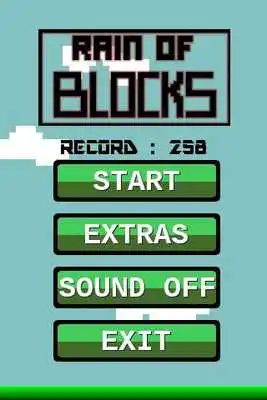 Play Rain of blocks