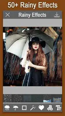 Play Rain Overlay Effects on Photo Play Rain Overlay Effects on Photo