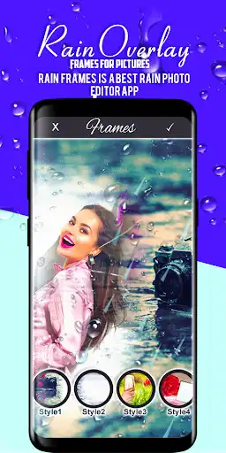Play Rain Overlay Frame With Effect    and enjoy Rain Overlay Frame With Effect   with UptoPlay