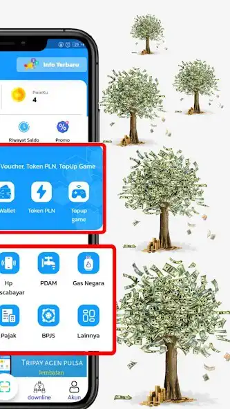 Play RAINPAY: Server Pulsa Termurah as an online game RAINPAY: Server Pulsa Termurah with UptoPlay