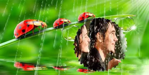 Play Rain Photo Frame - Rain Frame as an online game Rain Photo Frame - Rain Frame with UptoPlay