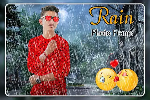 Play Rain Photo Frame
