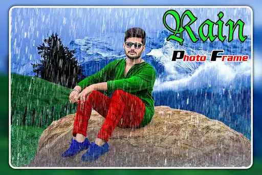 Play Rain Photo Frame
