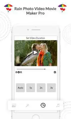 Play Rain Photo to Video Maker - Music Slideshow maker