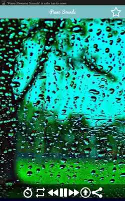 Play Rain Piano Sounds-Relax Calm