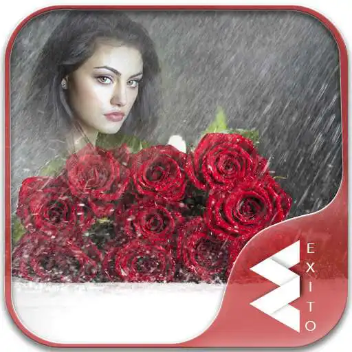 Run free android online Rain Rose Photo Frames APK