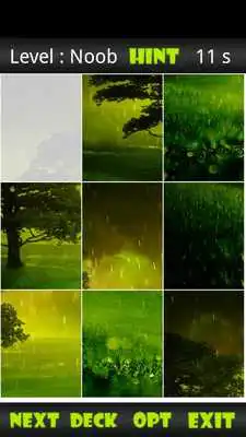 Play Rain Sliding Puzzle