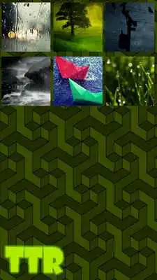 Play Rain Sliding Puzzle