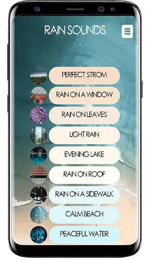 Play Rain Sounds -- Raining and Thunderstorm as an online game Rain Sounds -- Raining and Thunderstorm with UptoPlay