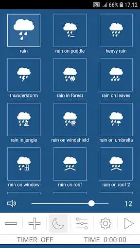 Play Rain Sounds - Relax rain: sleep and meditation  and enjoy Rain Sounds - Relax rain: sleep and meditation with UptoPlay