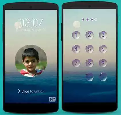Play Rain Theme Screen Lock