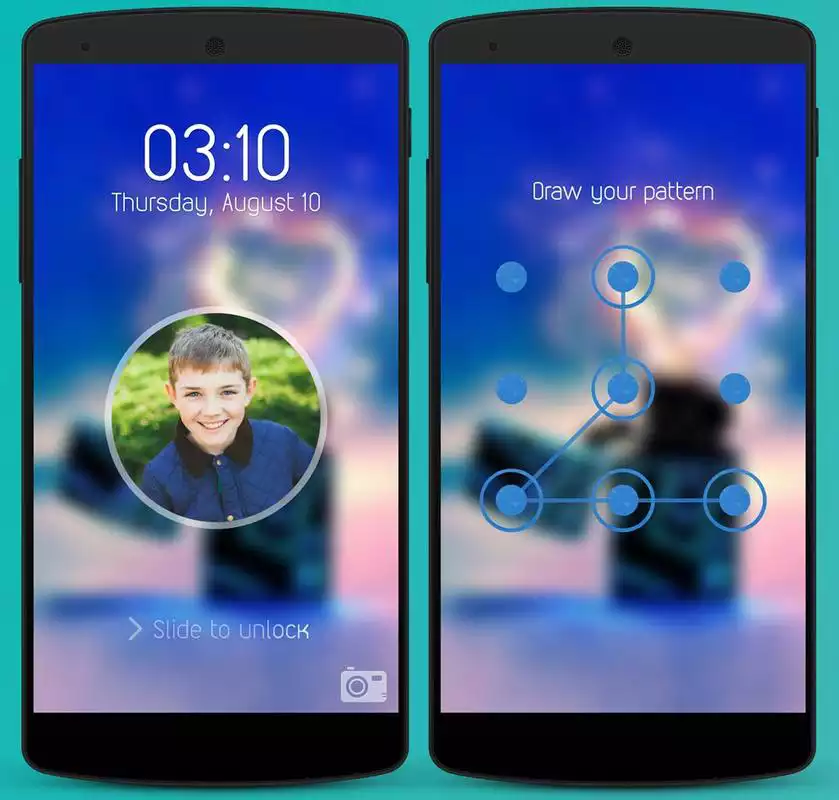 Play Rain Theme Screen Lock