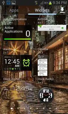 Play Rainy Christmas Night LWP