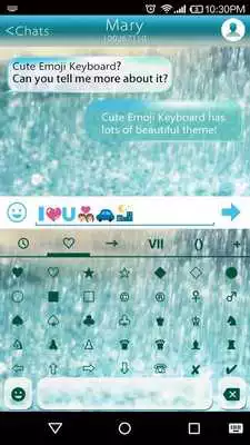 Play Rainy Days Keyboard Emoji