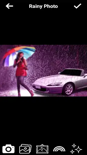 Play Rainy Effect - Photo Editor & Rainy Frames as an online game Rainy Effect - Photo Editor & Rainy Frames with UptoPlay