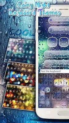 Play Rainy Night Keyboard Themes