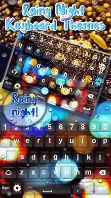 Play Rainy Night Keyboard Themes