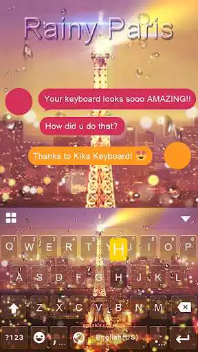 Play Rainy Paris Keyboard Background  and enjoy Rainy Paris Keyboard Background with UptoPlay