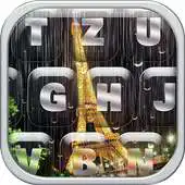 Free play online Rainy Paris Keyboard APK