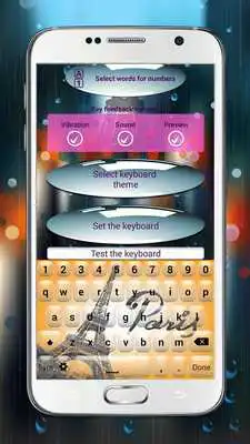 Play Rainy Paris Keyboard