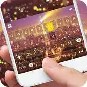 Free play online Rainy Paris Keyboard Theme APK