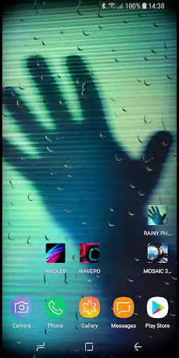 Play RAINY Photos Live Wallpaper