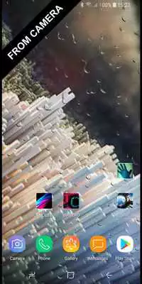 Play RAINY Photos Live Wallpaper