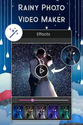 Play Rainy Photo Video Movie Maker