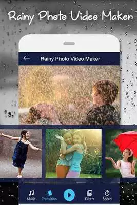 Play Rainy Video Maker - Rainy Photo Video Maker