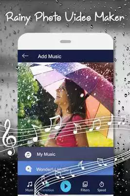Play Rainy Video Maker - Rainy Photo Video Maker