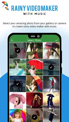 Play Rainy Video Maker with Music  and enjoy Rainy Video Maker with Music with UptoPlay