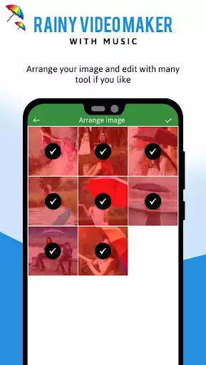 Play Rainy Video Maker with Music as an online game Rainy Video Maker with Music with UptoPlay