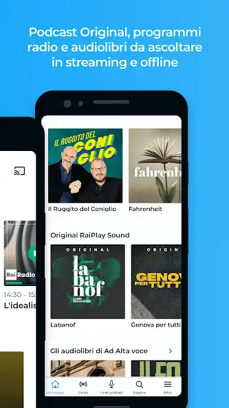 Play RaiPlay Sound: radio e podcast as an online game RaiPlay Sound: radio e podcast with UptoPlay