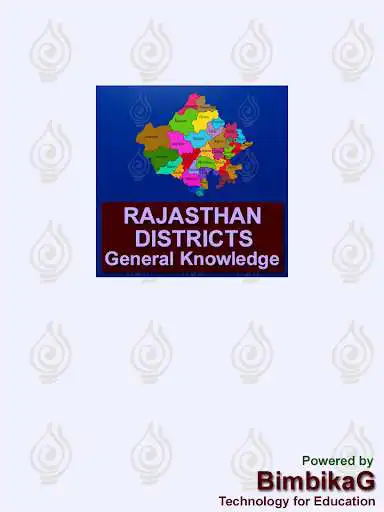 Play Rajasthan Districts GK Quiz Play Rajasthan Districts GK Quiz