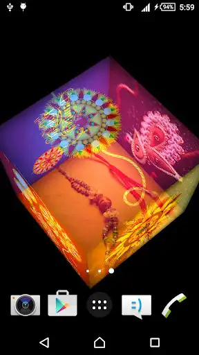 Play Rakhi Cube Live Wallpaper  and enjoy Rakhi Cube Live Wallpaper with UptoPlay