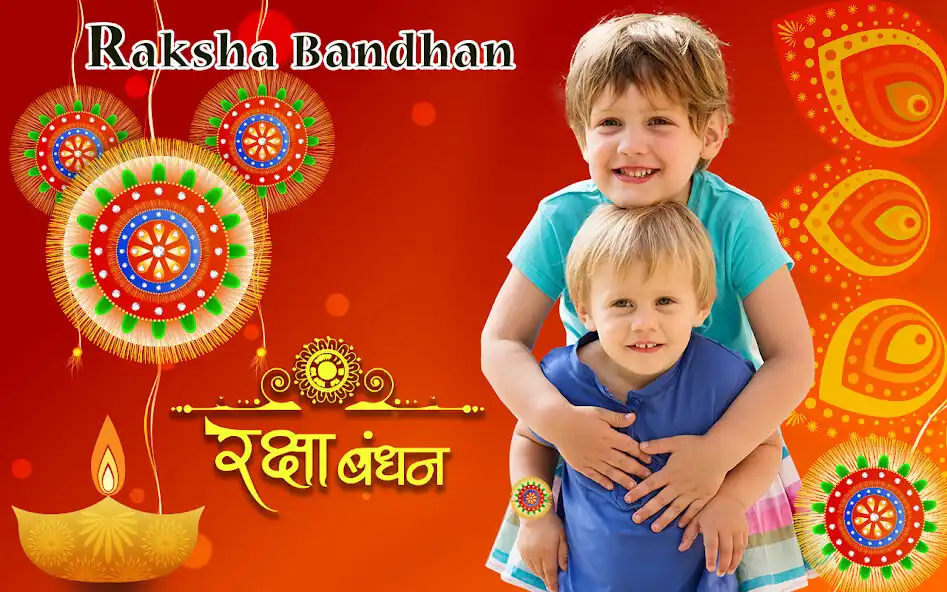Play Raksha Bandhan - HD Rakhi Frames  Collages 2018  and enjoy Raksha Bandhan - HD Rakhi Frames  Collages 2018 with UptoPlay