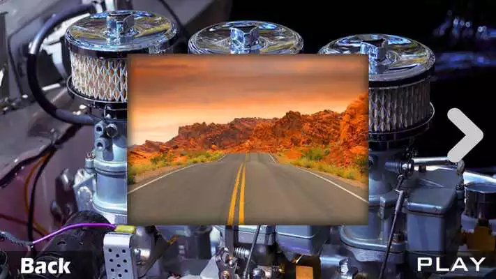 Play rally Desert racing