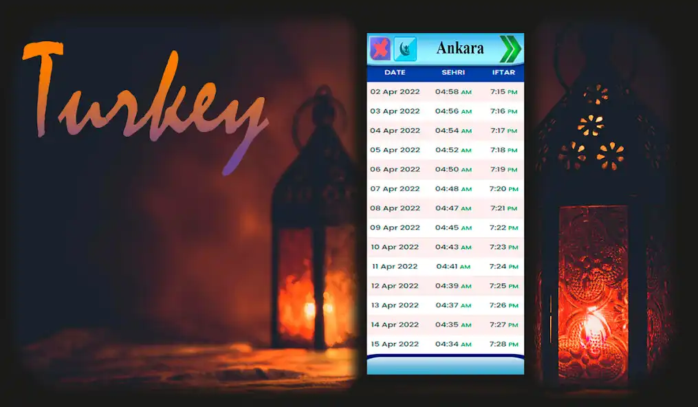 Play Ramadan calendar Turkey 2022 as an online game Ramadan calendar Turkey 2022 with UptoPlay