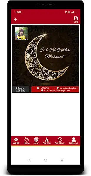Play Ramadan Festival post maker as an online game Ramadan Festival post maker with UptoPlay