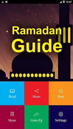 Play Ramadan Guide - Book Offline as an online game Ramadan Guide - Book Offline with UptoPlay