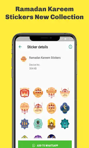 Play Ramadan Kareem Stickers For Whatsapp - WAStickers  and enjoy Ramadan Kareem Stickers For Whatsapp - WAStickers with UptoPlay